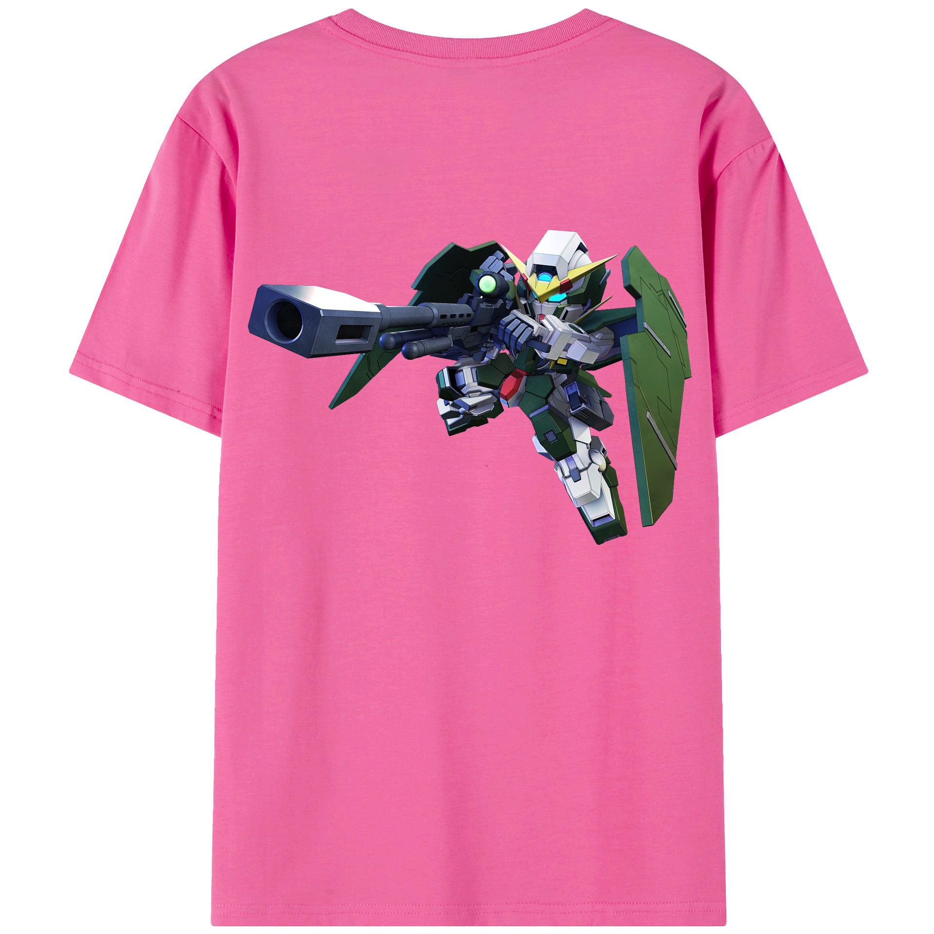 （画像用） 機動戦士ガンダム Mobile Suit Gundam レディース半袖Tシャツ(バックプリント)